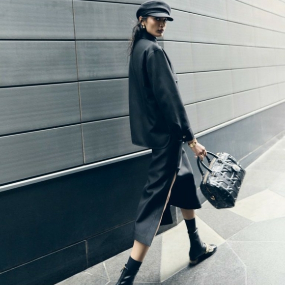 DeLux | Wool-blend Newsboy Cap - Picture 12 of 12